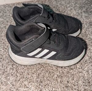 Adidas Kids Black and White Sneakers
